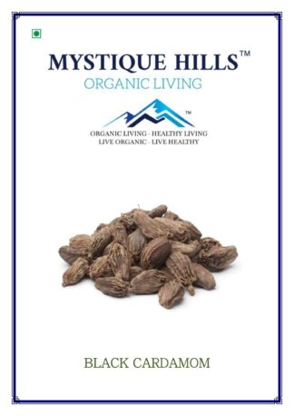 Mystique Black wild cardamom 200 g Black cardamom