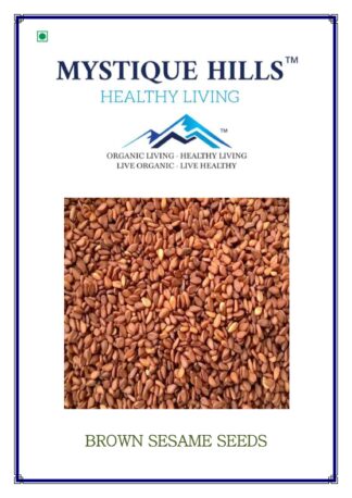 Mystique Reddish brown sesame seeds 200 g Brown sesame seeds