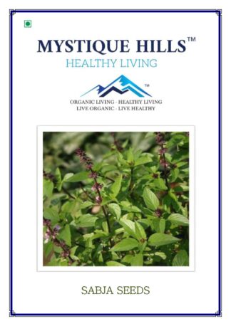 Mystique Sabja seeds (Basil seeds) 1 kg sabja seeds