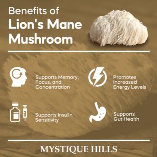 Lions mane mushroom powder