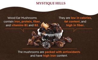 Auricularia polytricha ,Wood ear mushroom uses and benefits