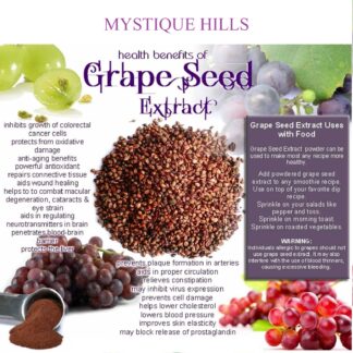 Grape seed benefits