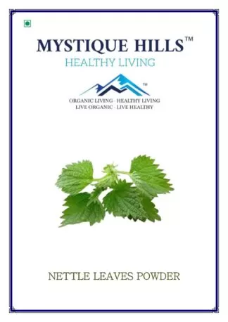 Stinging nettle leaves tea powder
