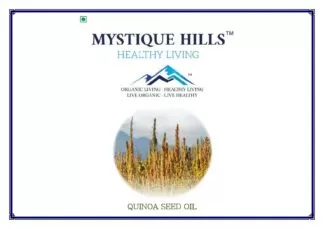 quinoa seed oil