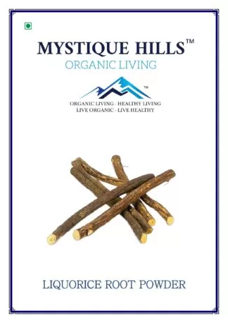 Mystique Licorice root powder 100 g liquorice , sweet root, gan cao, Chinese licorice,yashtimadhu,Mulethi, Adhimadhuram,Jethimadhu,Glycyrrhiza glabra,liquorice