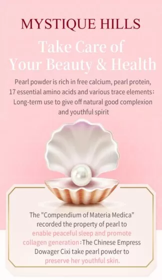 Pearl Powder uses and benefits Edible Grade