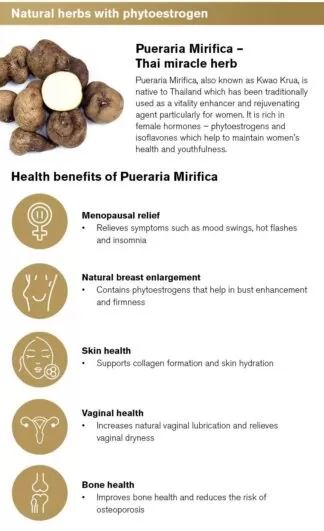 Pueraria Mirifica uses